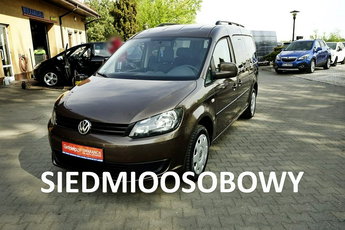 Volkswagen Caddy 1.6TDI Klima, 7 osób, NAVI, 2014r.