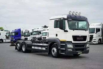MAN TGS / 26.440 / E 5 / RETARDER / PEŁNY ADR / BDF / 7.15 M , 7.45 M / OŚ SKRĘTNA