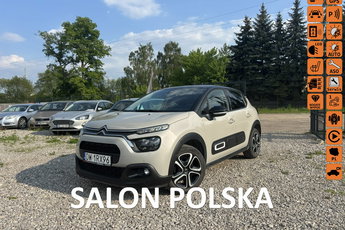 Citroen C3 SHINE, I właściciel, salon Polska, bezwypadkowy, gwarancja 12 mc