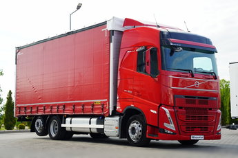 Volvo FH 460 / FIRANKA 7.4 M / I-SAVE / KLIMA POSTOJOWA / OŚ PODNOSZONA / SKRĘTNA /  / PLANDEKA ZBROJONA