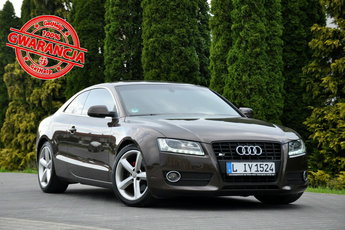 Audi A5 2.0T(180KM) 2xS-Line Bi-Xenon Led Navi Skóry Parktronik Alu18"FULL