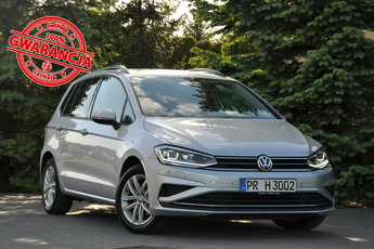 Volkswagen Golf Sportsvan 1.6TDI(115KM) Xenon Led Duża Navi Welur Reling 2xParktr I Wł Alu16"ASO