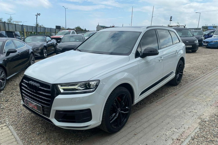 Audi Q7 2.0 tfsi Quattro 7 os. Panorama skóry ledy Navi kamera 1. Rok gwarancj zdjęcie 16