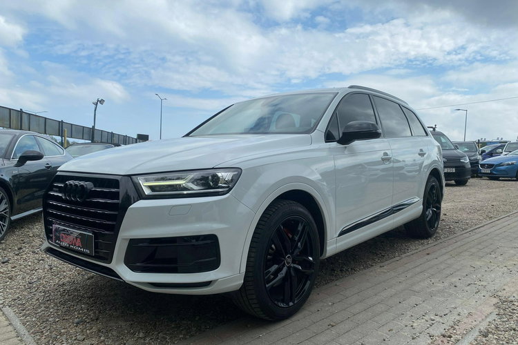 Audi Q7 2.0 tfsi Quattro 7 os. Panorama skóry ledy Navi kamera 1. Rok gwarancj zdjęcie 38