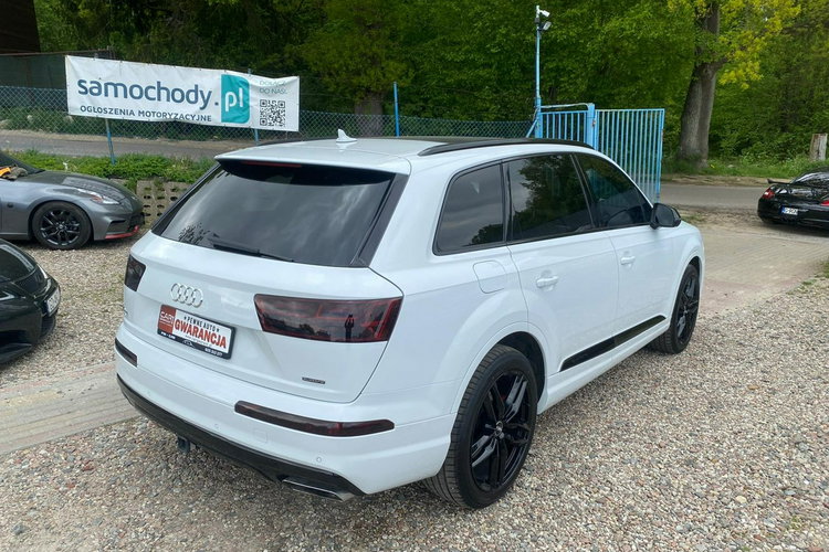 Audi Q7 2.0 tfsi Quattro 7 os. Panorama skóry ledy Navi kamera 1. Rok gwarancj zdjęcie 9