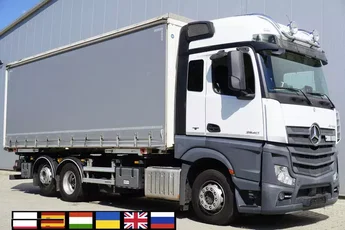 Mercedes Actros 2540 6×2 / 90 tys. km / Firanka 18 EPAL