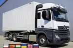 Mercedes Actros 2540 6×2 / 90 tys. km / Kabina 5 siedzeń / Kontener 18 EPAL zdjęcie 1