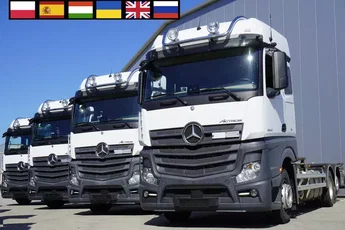 Mercedes Actros 2540 6×2 / 90 tys. km / BDF / 6 sztuk