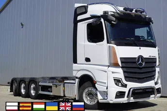 Mercedes Actros L 3552 8x4 / 2023 / 76 T DMC / rama 760 cm / oś skrętna