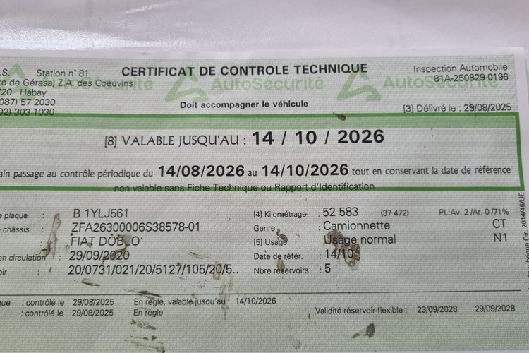 Fiat Doblo 1.4 T-jet 120km L2H1 / Nowy LPG i rozrząd / Klima / Bagażnik dachowy zdjęcie 18