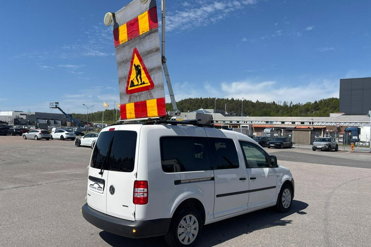 Volkswagen Caddy MAXI 2.0 109KM MPI /2012 r / 43 ty km przebiegu Nowy GAZ/LPG zdjęcie 5