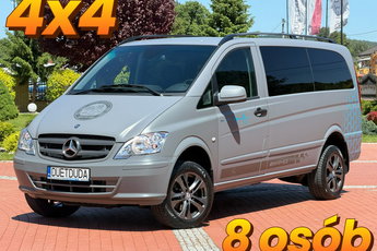 Mercedes Vito 3.0 CDI AMG 4x4 Automat 8 osób LONG Świeżo po odbudowie Stan UNIKAT