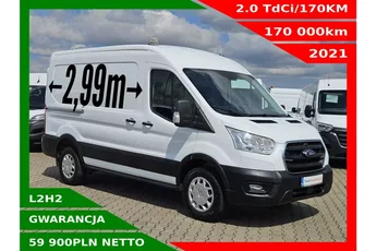 Ford transit L2H2 59900zł NETTO 2.0TdCi/170KM