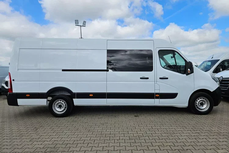 Opel movano L4H2 109999zł Netto Brygadówka 6 osób 2.3 CDTi/145KM zdjęcie 9