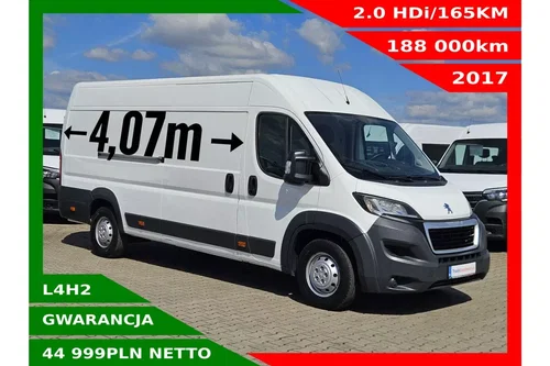 Peugeot boxer L4H2 44999zł NETTO 2.0 HDi/165KM