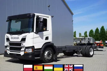Scania P280 4×2 / 140 tys. km / 735 cm rama