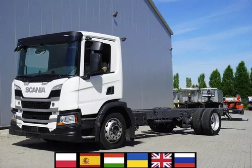Scania P280 4×2 / 140 tys. km / 735 cm rama