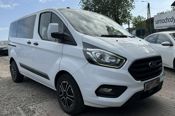 Ford Transit Custom 2.0tdci 8 osobowy ledy stan tech idealny salon PL f-k VAT 1..r.gwaranc