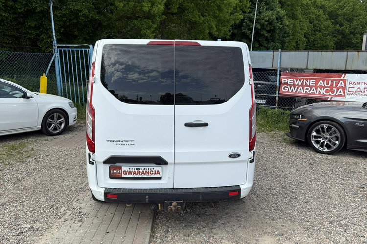 Ford Transit Custom 2.0tdci 8 osobowy ledy stan tech idealny salon PL f-k VAT 1..r.gwaranc zdjęcie 13