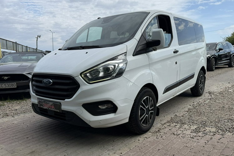 Ford Transit Custom 2.0tdci 8 osobowy ledy stan tech idealny salon PL f-k VAT 1..r.gwaranc zdjęcie 16
