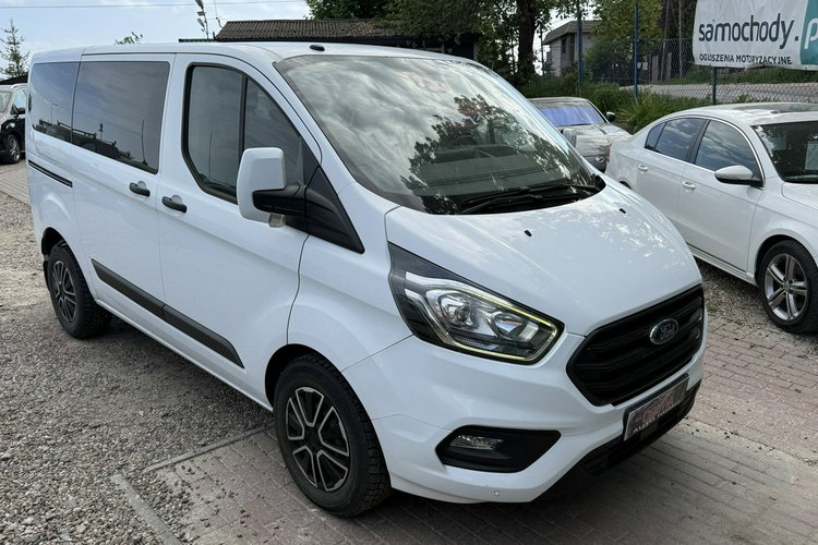 Ford Transit Custom 2.0tdci 8 osobowy ledy stan tech idealny salon PL f-k VAT 1..r.gwaranc zdjęcie 2