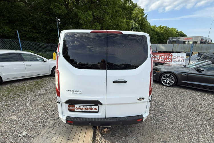 Ford Transit Custom 2.0tdci 8 osobowy ledy stan tech idealny salon PL f-k VAT 1..r.gwaranc zdjęcie 9