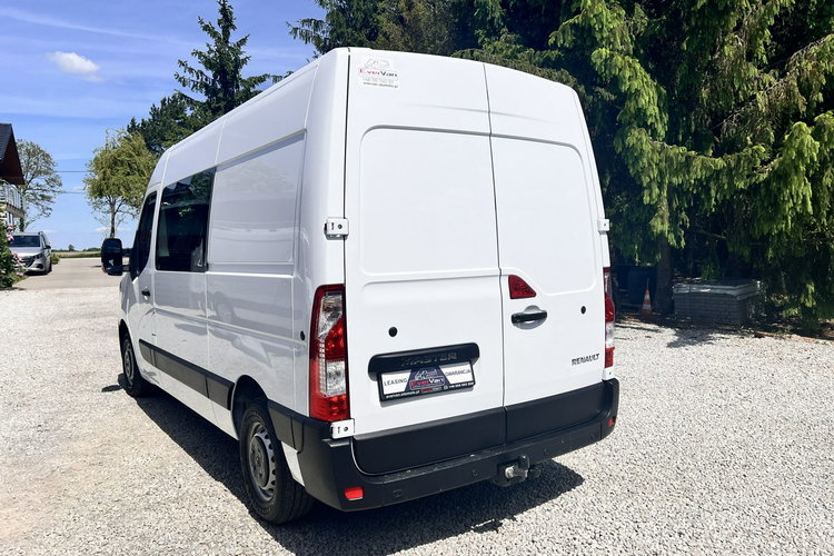 Renault Master L2H2 średniak 7-osobowy lift brygadówka doka pełna opcja 80tys km zdjęcie 3