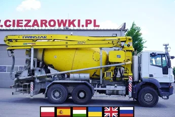 Iveco Trakker 450 6x4 / Pompogruszka Sermac Twinstar 3Z24 / Pilot