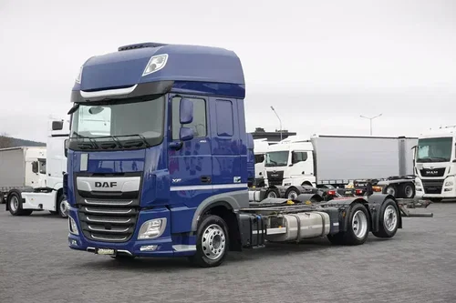 DAF XF / 480 / ACC / EURO 6 / SSC / MEGA / BDF / 7.82 M / RETARDER / OŚ SKRĘTNA