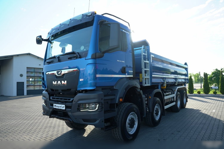 MAN TGS 41.480 / 8X6 / WYWROTKA 3 STRONNA / BORDMATIC / KH KIPPER / AUTOMAT / FABRYCZNIE NOWY / 2026 / zdjęcie 37