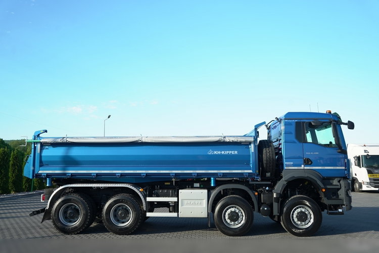 MAN TGS 41.480 / 8X6 / WYWROTKA 3 STRONNA / BORDMATIC / KH KIPPER / AUTOMAT / FABRYCZNIE NOWY / 2026 / zdjęcie 46