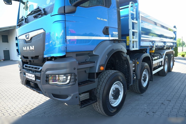 MAN TGS 41.480 / 8X6 / WYWROTKA 3 STRONNA / BORDMATIC / KH KIPPER / AUTOMAT / FABRYCZNIE NOWY / 2026 / zdjęcie 56