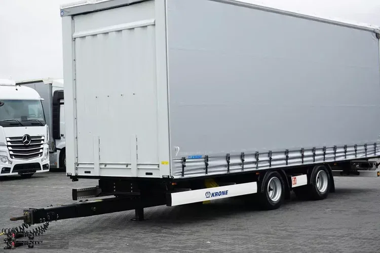 Krone TANDEM / FIRANKA / 19 PALET / DŁ. 7.75 M zdjęcie 12