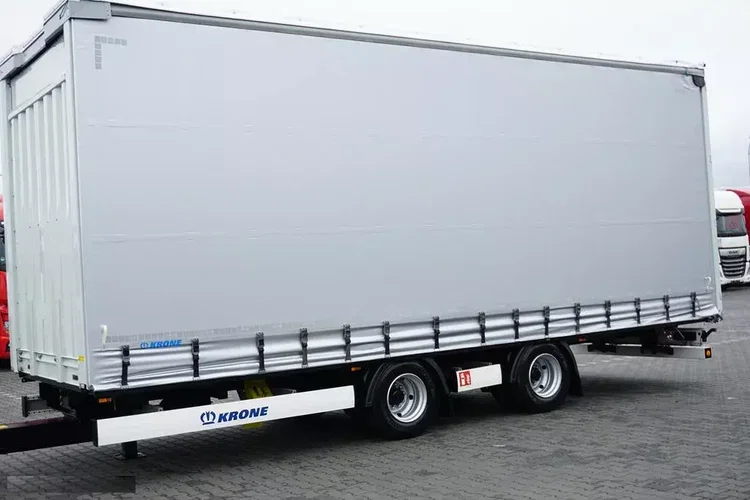 Krone TANDEM / FIRANKA / 19 PALET / DŁ. 7.75 M zdjęcie 15