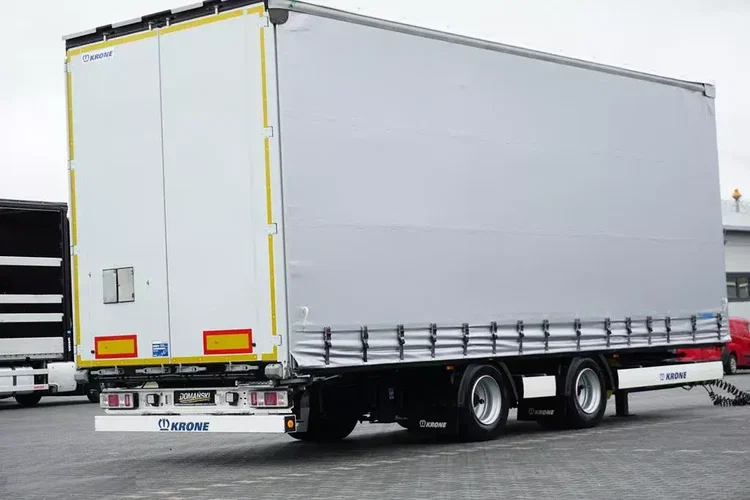 Krone TANDEM / FIRANKA / 19 PALET / DŁ. 7.75 M zdjęcie 17