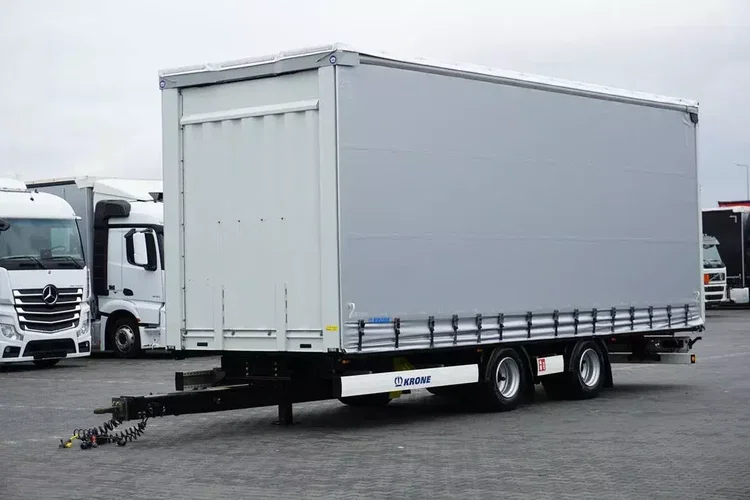 Krone TANDEM / FIRANKA / 19 PALET / DŁ. 7.75 M zdjęcie 2