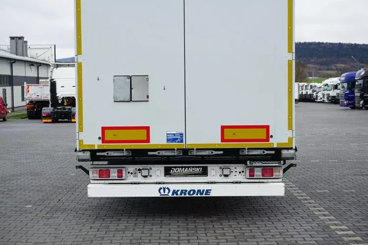 Krone TANDEM / FIRANKA / 19 PALET / DŁ. 7.75 M zdjęcie 21