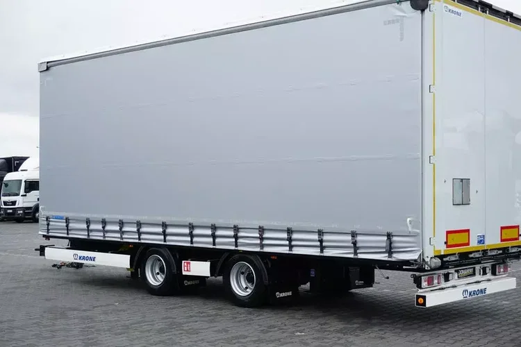 Krone TANDEM / FIRANKA / 19 PALET / DŁ. 7.75 M zdjęcie 22