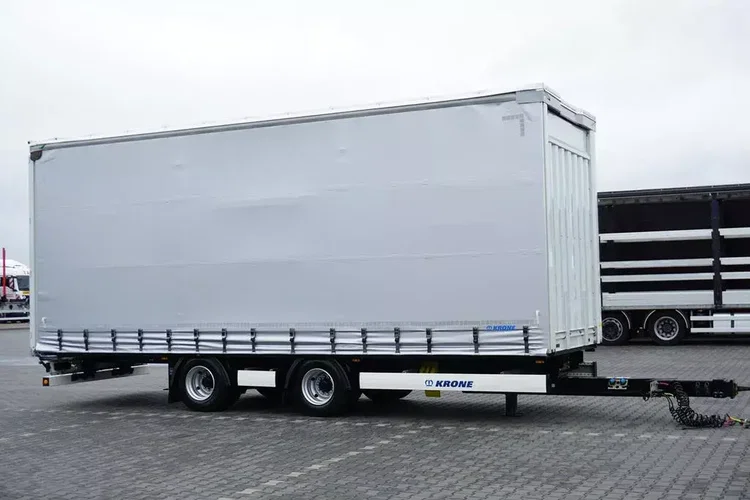 Krone TANDEM / FIRANKA / 19 PALET / DŁ. 7.75 M zdjęcie 4