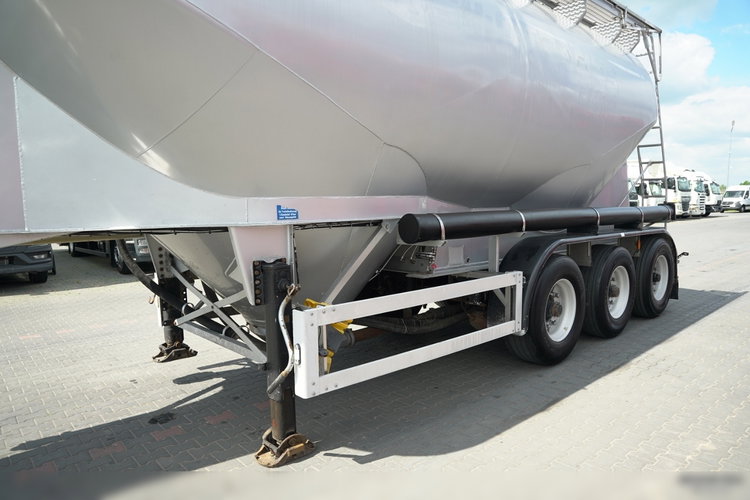 Feldbinder / CEMENTONACZEPA / 3 KOMORY / 36 000 L / SILOS / DO MATERIAŁÓW SYPKICH  / ALUFELGI zdjęcie 10