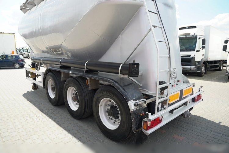 Feldbinder / CEMENTONACZEPA / 3 KOMORY / 36 000 L / SILOS / DO MATERIAŁÓW SYPKICH  / ALUFELGI zdjęcie 11
