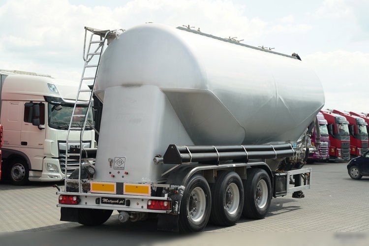 Feldbinder / CEMENTONACZEPA / 3 KOMORY / 36 000 L / SILOS / DO MATERIAŁÓW SYPKICH  / ALUFELGI zdjęcie 5