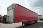 Schmitz -CARGOBULL / FIRANKA / OŚ PODNOSZONA / DACH PODNOSZONY / KOSZ NA PALETY  zdjęcie 4