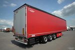 Schmitz -CARGOBULL / FIRANKA / OŚ PODNOSZONA / DACH PODNOSZONY / KOSZ NA PALETY  zdjęcie 8