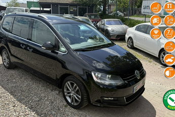 Volkswagen Sharan 2.0tdi automat 7os. Webasto kamera panorama full serwis zamiana 1.r.gw