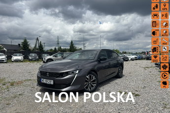 Peugeot 508 SW I właściciel, salon Polska, serwis ASO, gwarancja 12 miesięcy