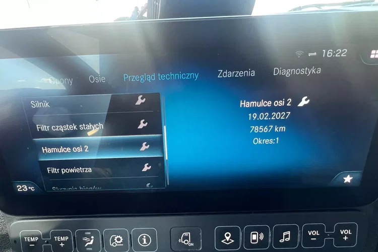 Mercedes ACTROS L poliftowy pokontraktowy zdjęcie 38