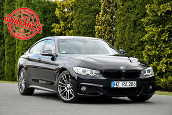 BMW 418 2.0d(143KM) M-Pakiet Ringi Xenon Navi Białe Skóry El.Klapa Alu19"ASO