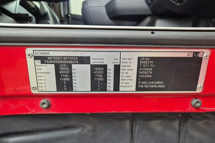 Scania R450 zdjęcie 35