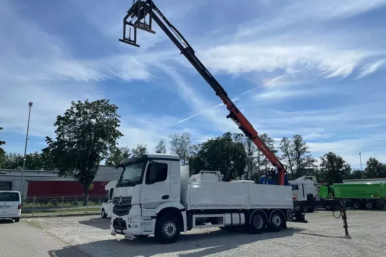 Mercedes Arocs 2545, HDS ATLAS 186.3 - PILOT zdjęcie 1